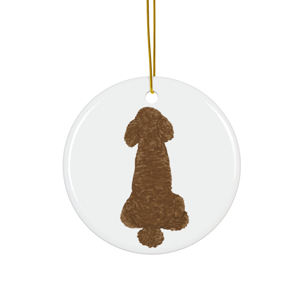 Dog Ceramic Disc Ornament         Item #5035494