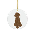 Dog Ceramic Disc Ornament         Item #5035494