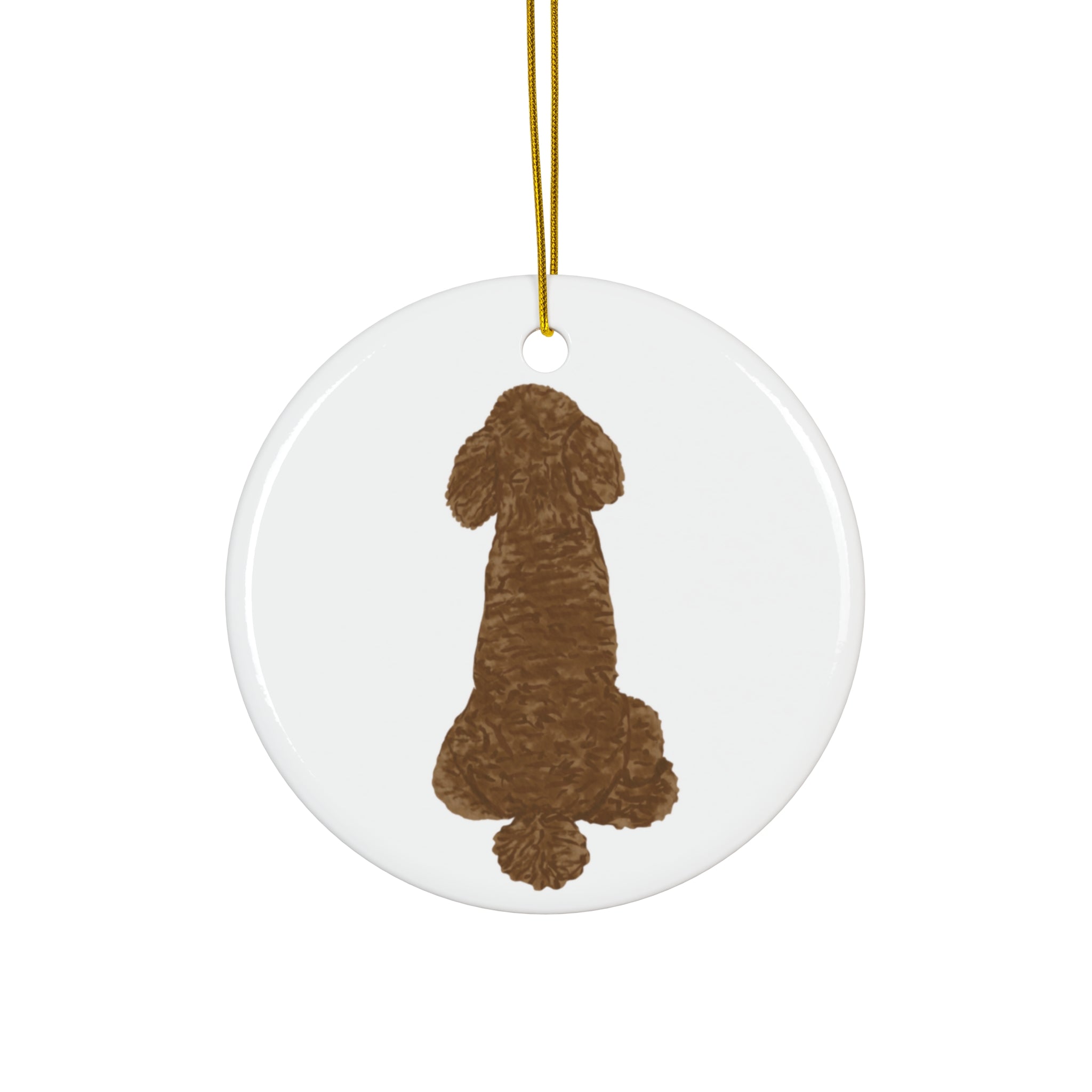 Dog Ceramic Disc Ornament         Item #5035494
