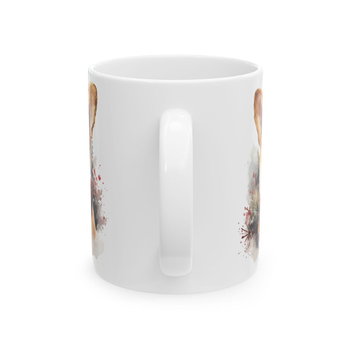 Christmas Corgi Ceramic Mug 11oz   Item #95794