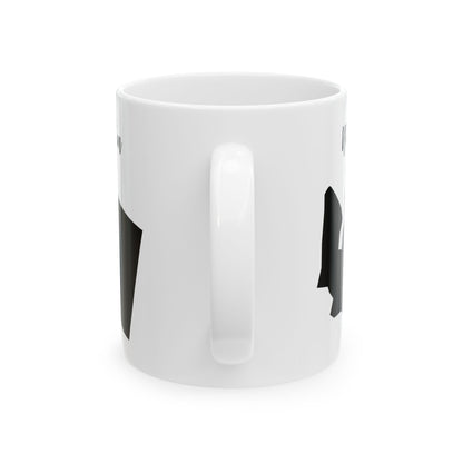 Washington State Silhouette Ceramic Mug – 11oz    Item #637777
