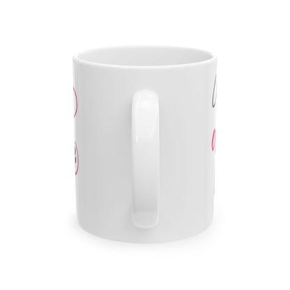 Ceramic Mug - "Visitors Must Be Approved by the Dog" Cute Dog Mom Coffee Mug 11oz    Item #181254