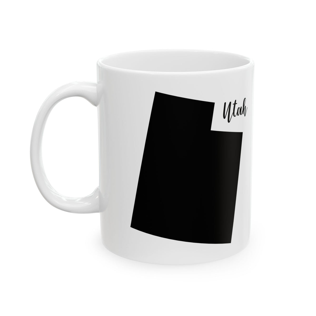 Utah State Silhouette Ceramic Mug – 11oz    Item #972718