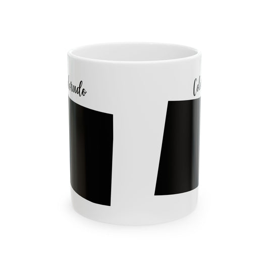 Colorado State Silhouette Ceramic Mug – 11oz    Item #376988