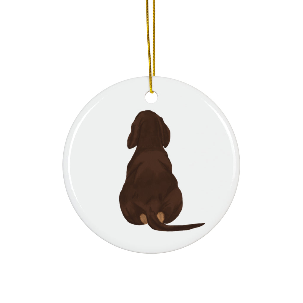 Dog Ceramic Disc Ornament         Item #5231942