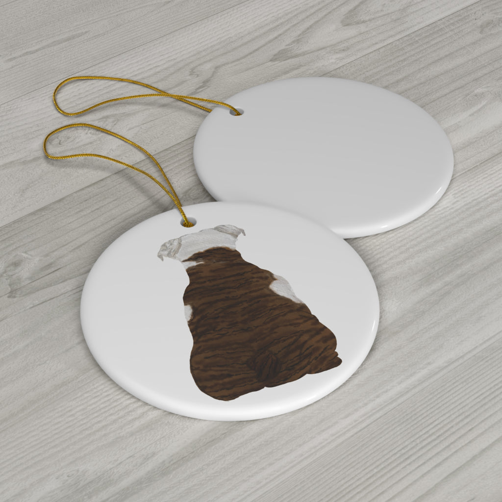 Dog Ceramic Disc Ornament         Item #4090642 - Buckshot's Bargain Barn