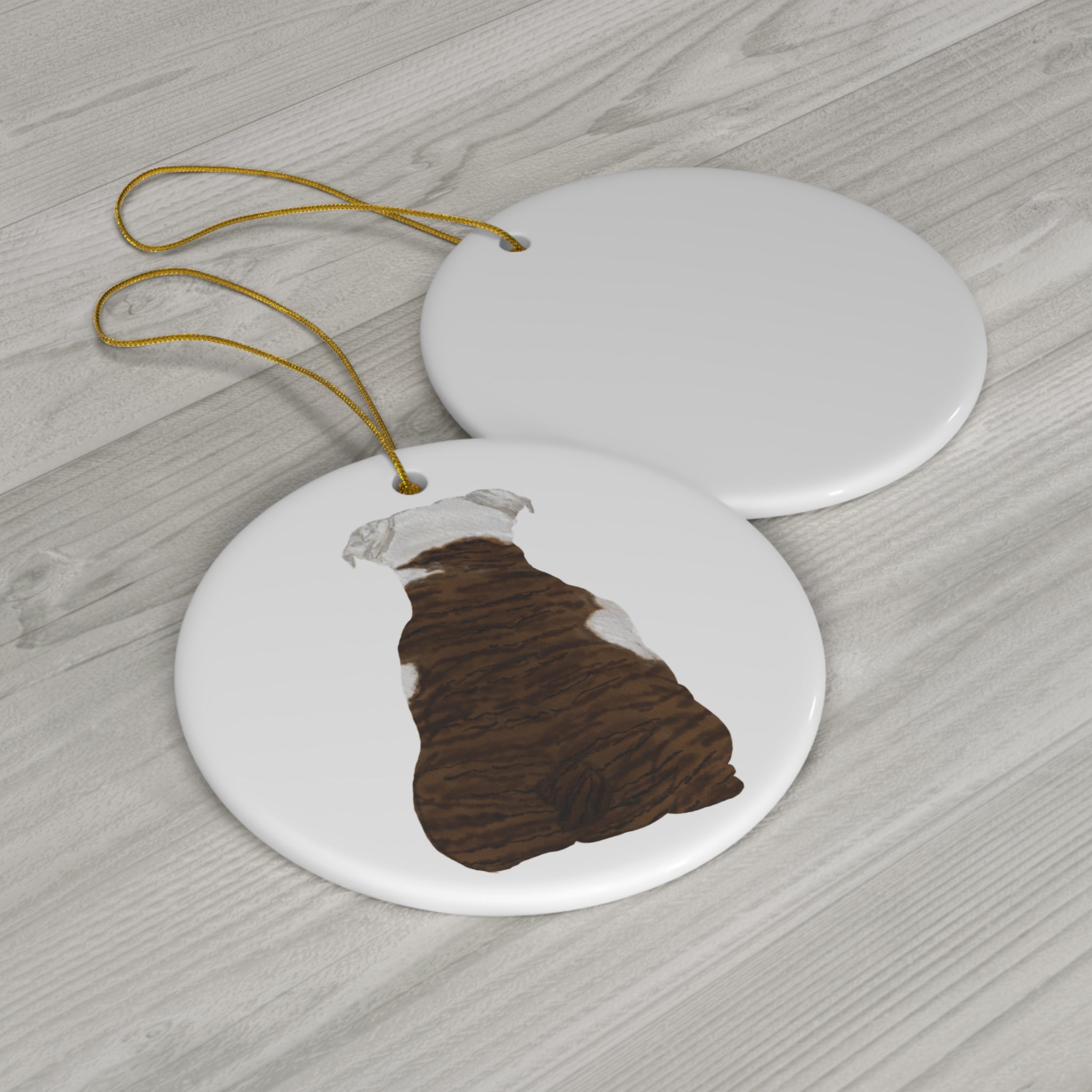 Dog Ceramic Disc Ornament         Item #4090642 - Buckshot's Bargain Barn