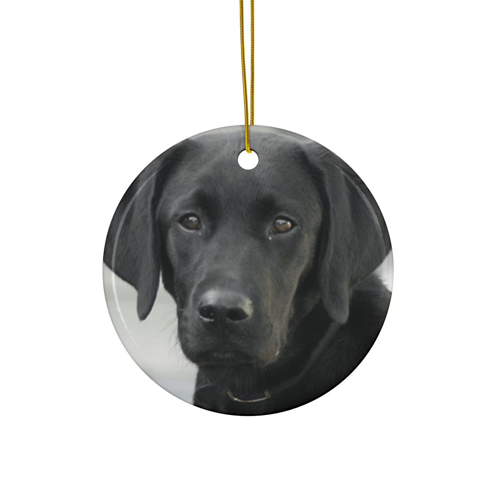 Labrador Retriever Ceramic Disc Ornament       Item #7297291 - Buckshot's Bargain Barn