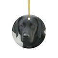 Labrador Retriever Ceramic Disc Ornament       Item #7297291 - Buckshot's Bargain Barn