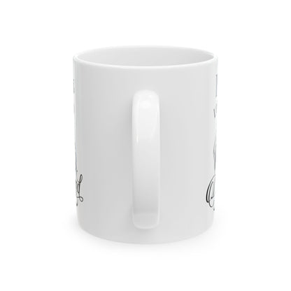 I Love My Long Hair Dachshund Ceramic Mug — Pet Coffee Cup 11oz   Item #500916