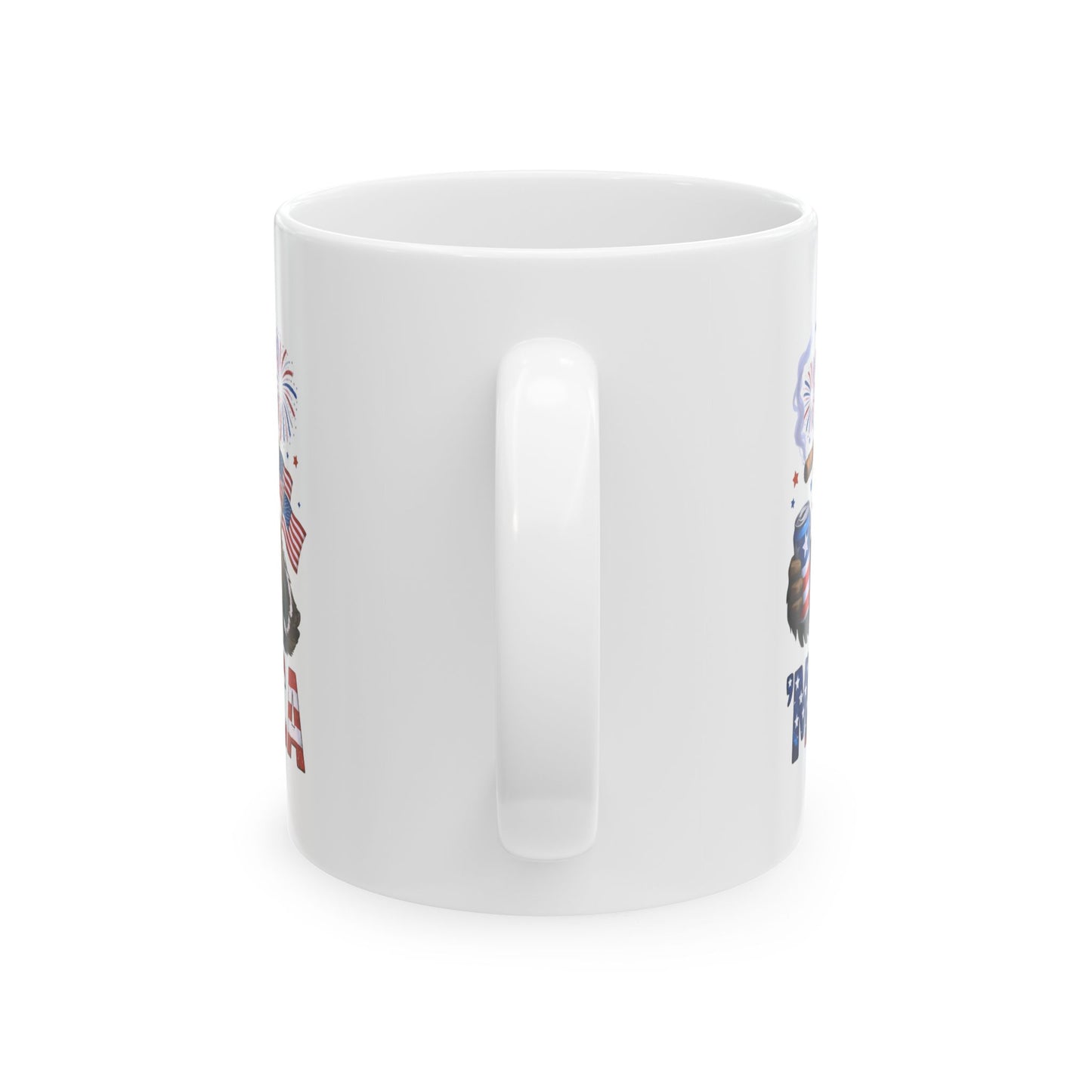 Patriotic Eagle USA Ceramic Mug – 11oz  Item #157118