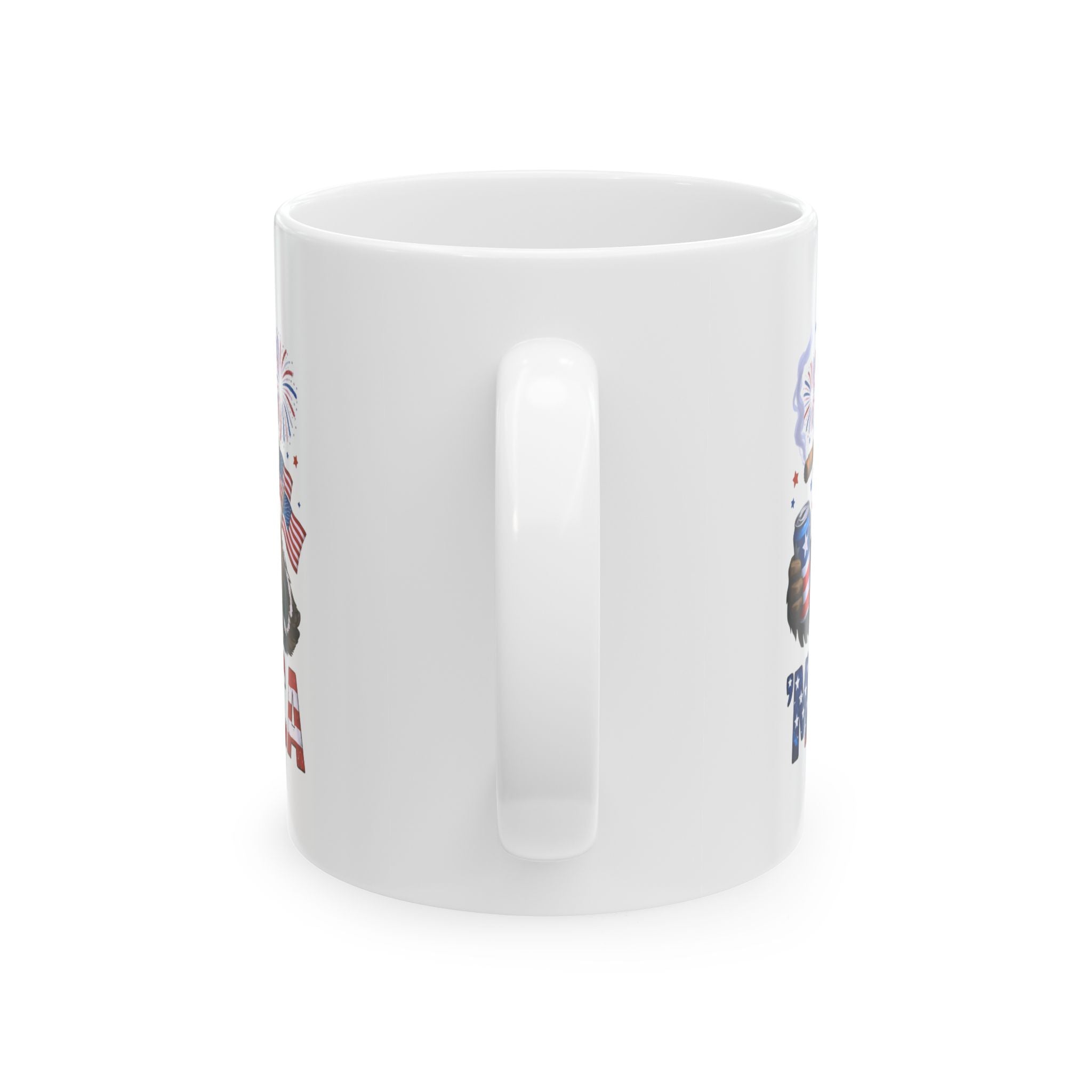 Patriotic Eagle USA Ceramic Mug – 11oz  Item #157118