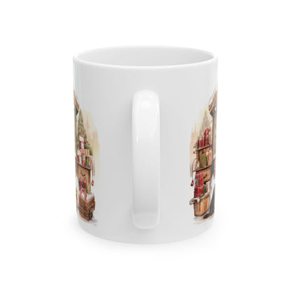 Cozy Christmas Pet Shop Mug 11oz   Item #120266