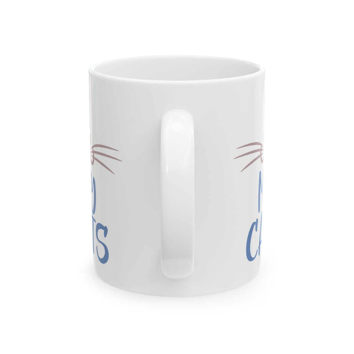 I Love My Cats Ceramic Mug – Cute Cat Face Coffee Cup 11oz    Item #188255
