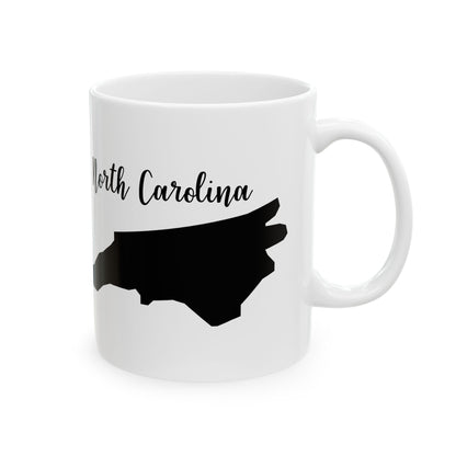 North Carolina State Silhouette Ceramic Mug – 11oz    Item #675235