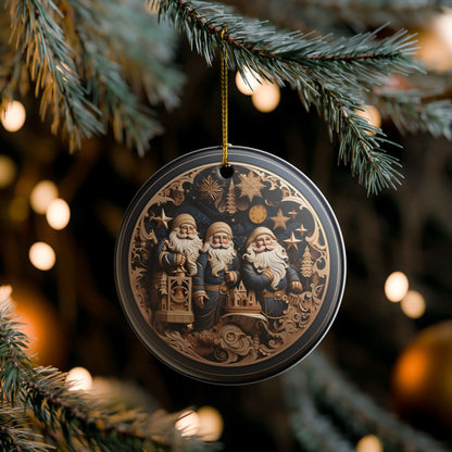 Vintage Santa Claus Christmas Ornament     Item #868501