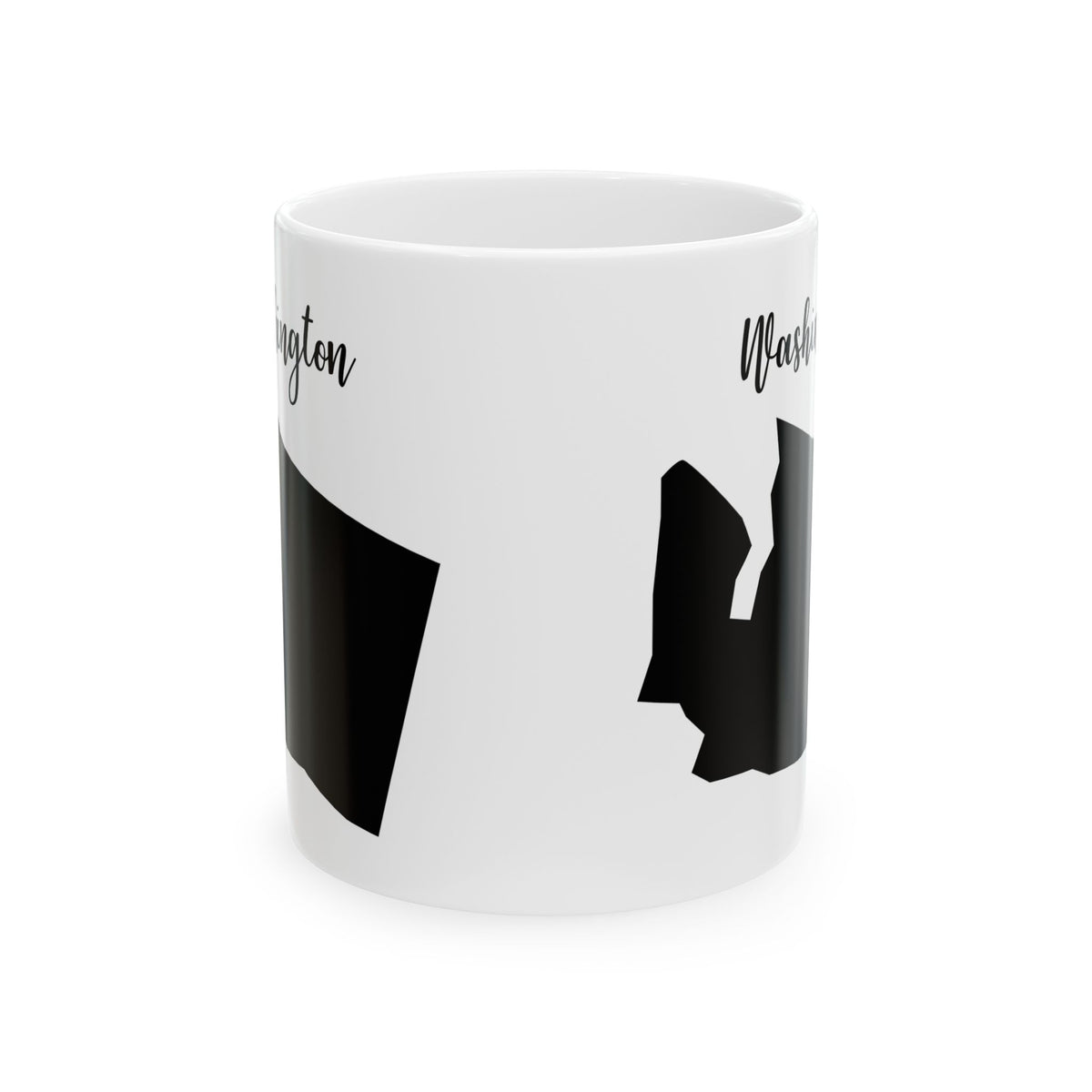 Washington State Silhouette Ceramic Mug – 11oz    Item #637777