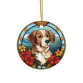 Dog Ceramic Disc Ornament       Item #4051922