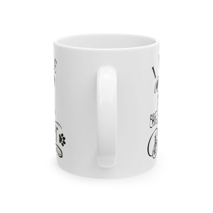 I Love My Boxer Dog Ceramic Mug — Cute Coffee Cup 11oz    Item #935862