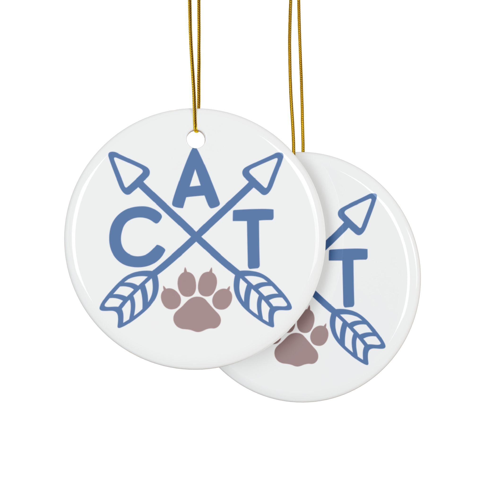 A Cat Ceramic Ornament      Item #2308569