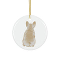 Dog Ceramic Disc Ornament          Item #8634104