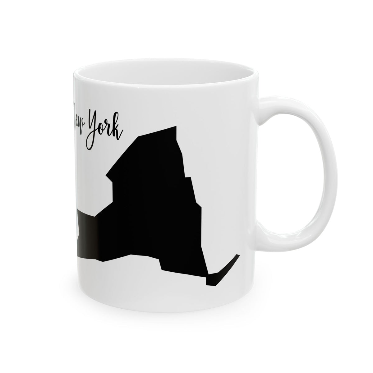 New York State Silhouette Ceramic Mug – 11oz    Item #925804