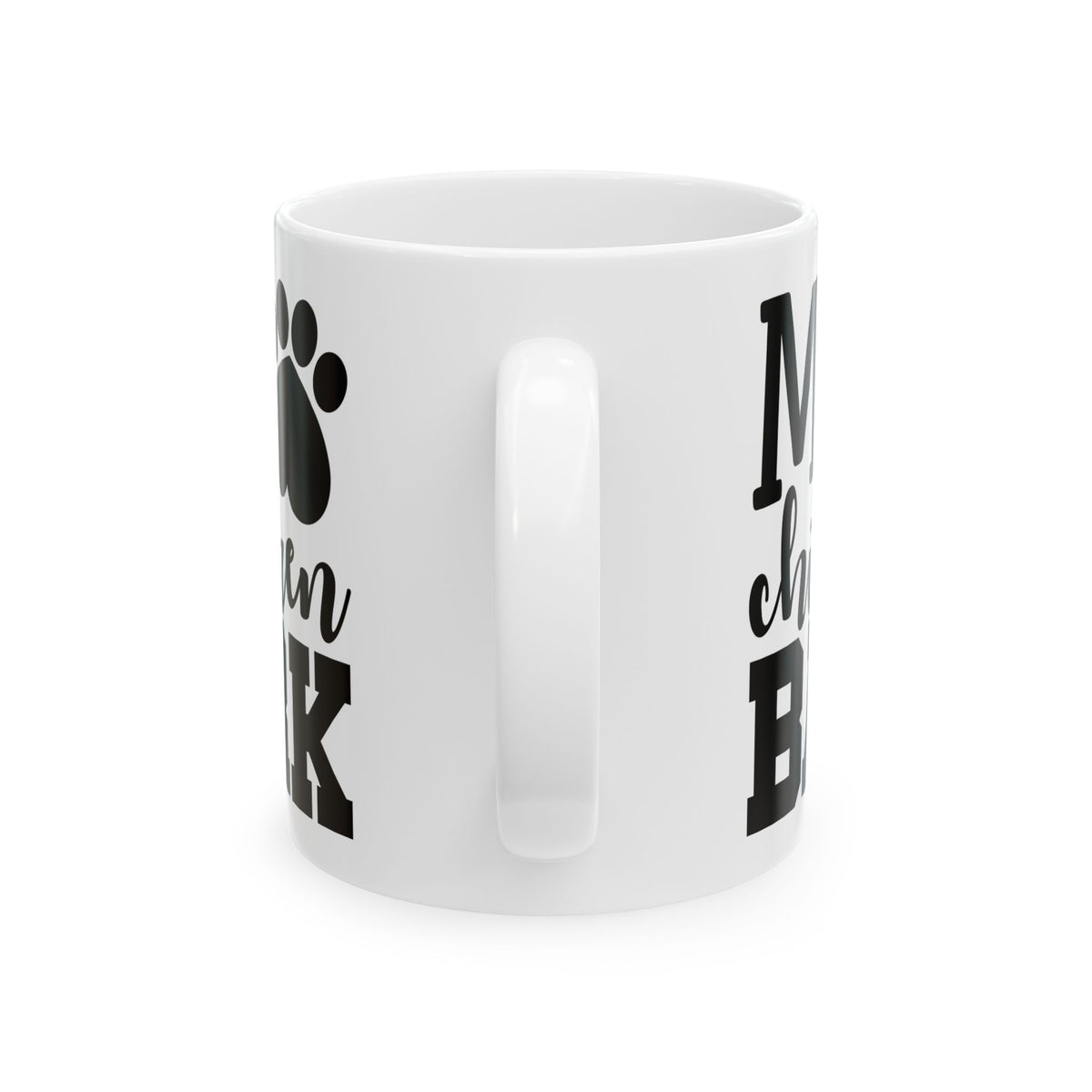 Dog Lover Mug — "My Children Bark" Ceramic Coffee Cup 11oz   Item #901875