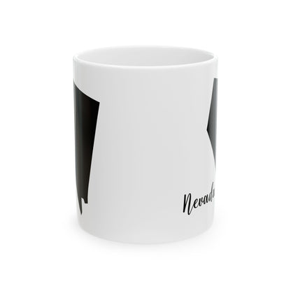 Nevada State Silhouette Ceramic Mug – 11oz    Item #143138