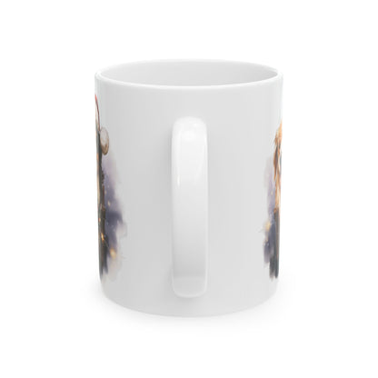 Festive Christmas Dogs Ceramic Mug 11oz   Item #467745