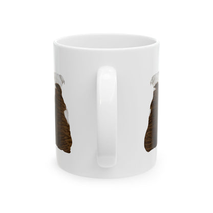 Dog Silhouette Mug – Back View Ceramic Coffee Cup 11oz    Item #148746