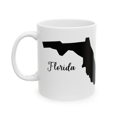 Florida State Silhouette Ceramic Mug – 11oz    Item #742626