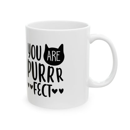 You Are Purrfect Mug — Cute Cat Coffee Tea Cup 11oz   Item #937302