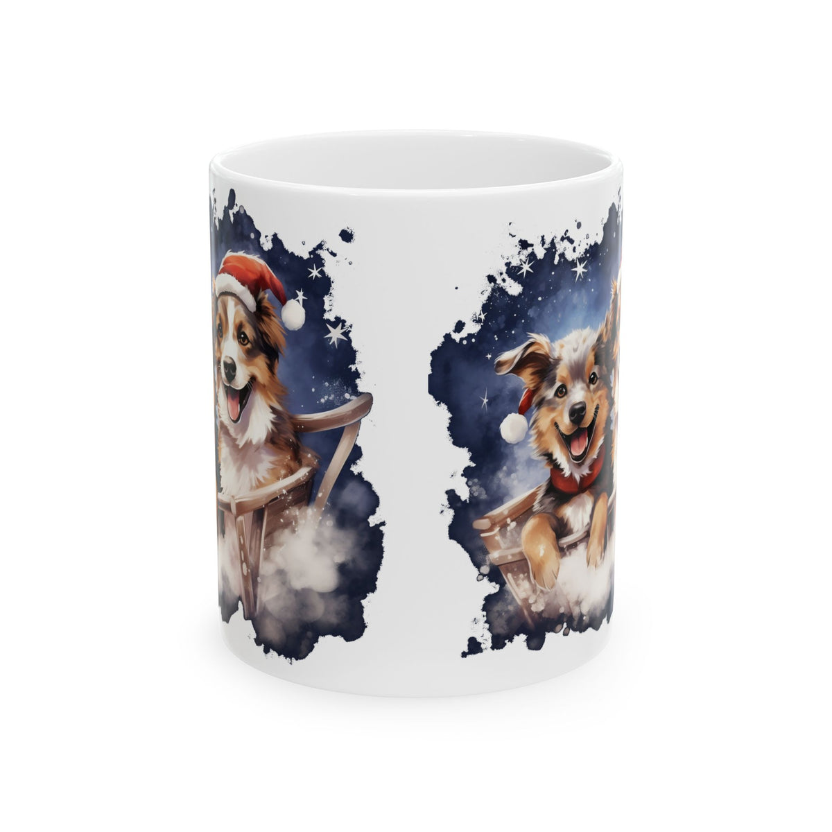 Christmas Dogs Ceramic Mug 11oz  Item #426686