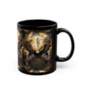 Patriotic Angel & Eagle Design with 'Blessed' Scripture Mug (11oz)  Item #10215