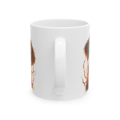 Festive Puppy Christmas Ceramic Mug 11oz  Item #610119