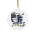One Nation Under God Ceramic Disc Ornament     Item #8578543