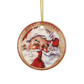 Santa Ceramic Disc Ornament         Item #8975392