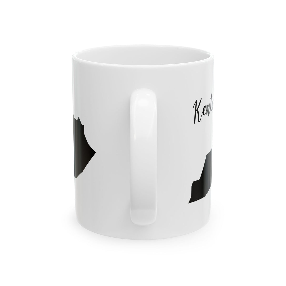 Kentucky State Silhouette Ceramic Mug – 11oz    Item #80118