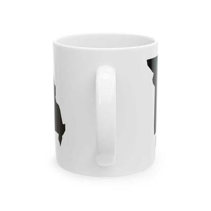 Missouri State Silhouette Ceramic Mug – 11oz    Item #88656