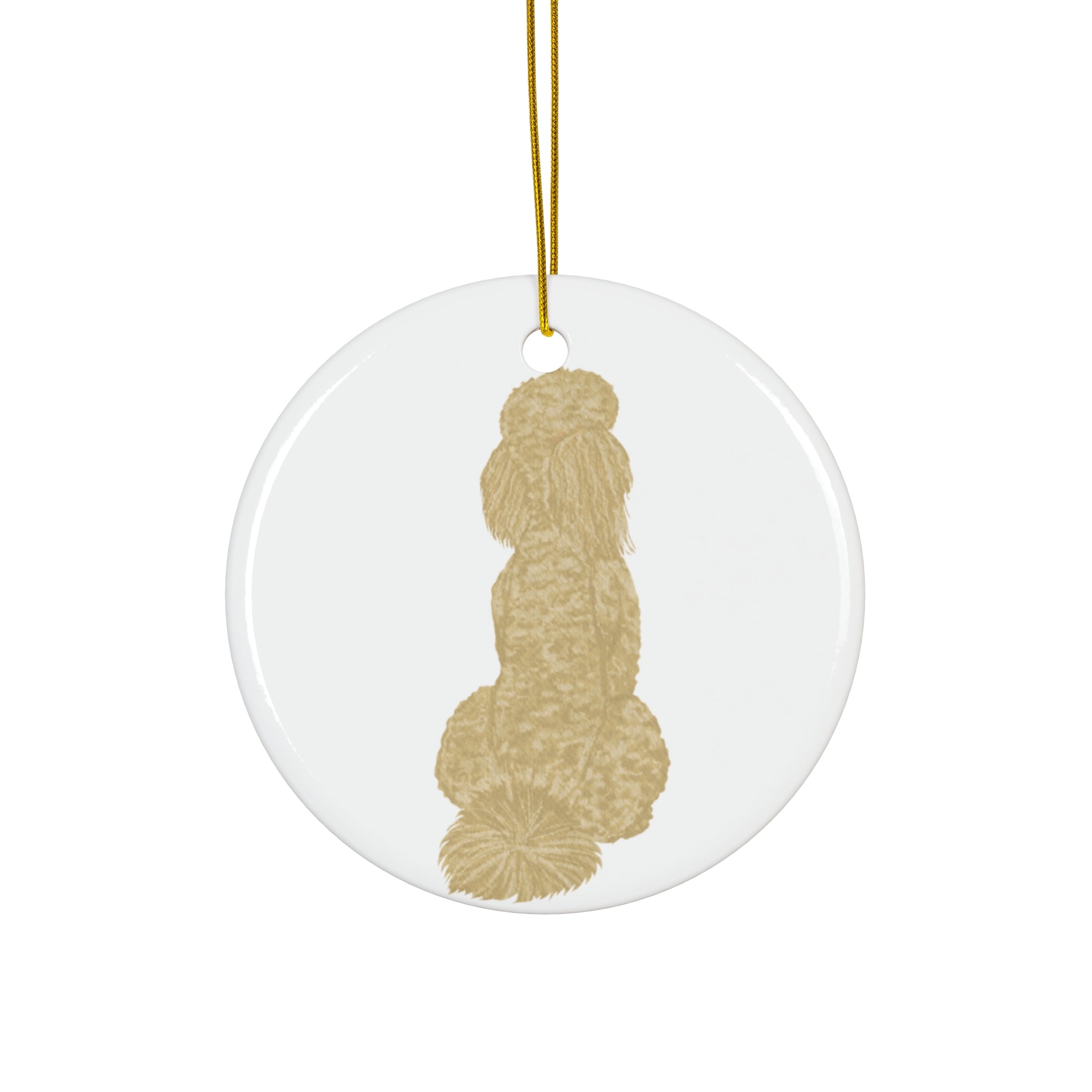 Dog Ceramic Disc Ornament         Item #5639704