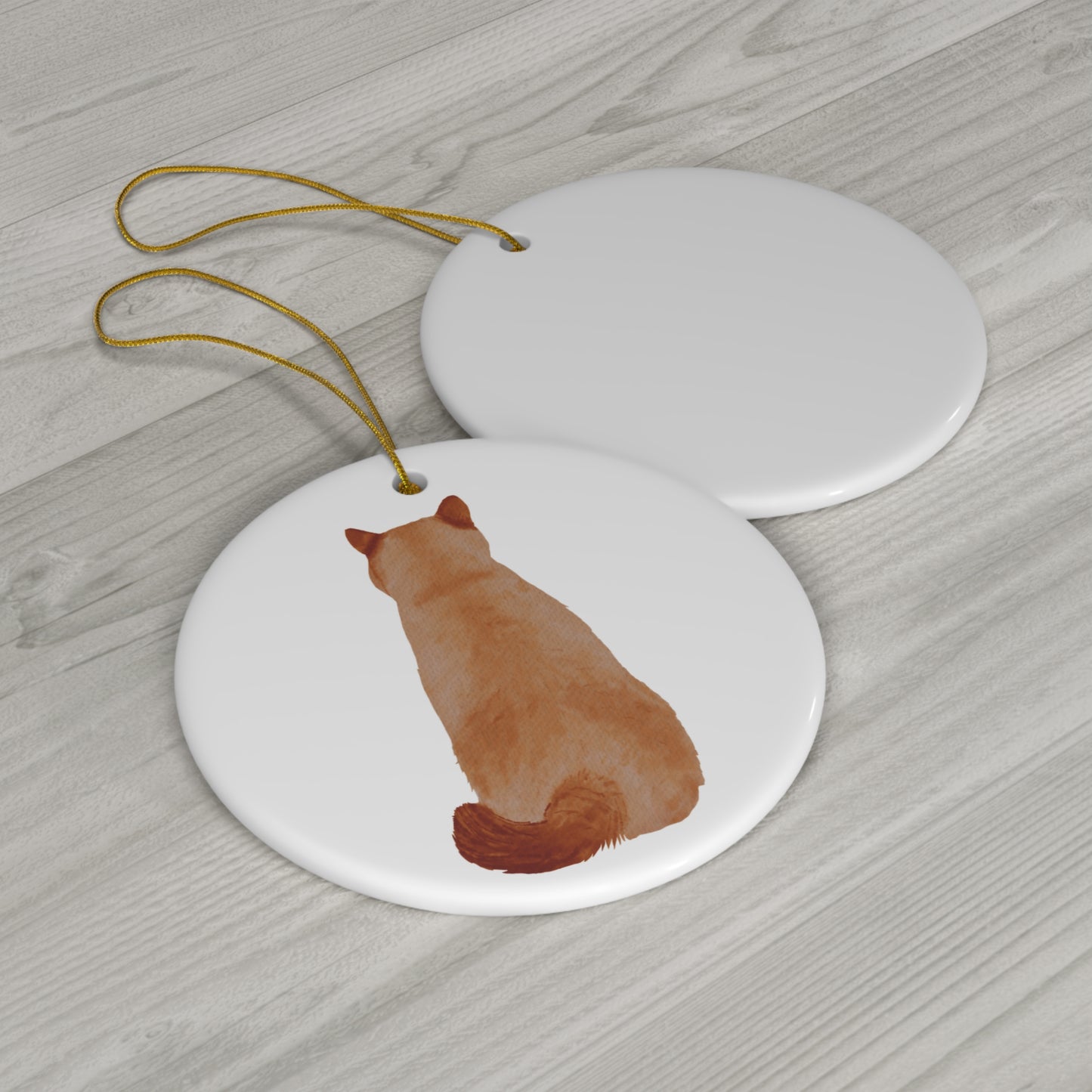 Cat Ceramic Ornament        Item #2617242