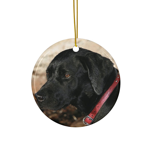 Labrador Retriever Ceramic Disc Ornament    Item #3308259