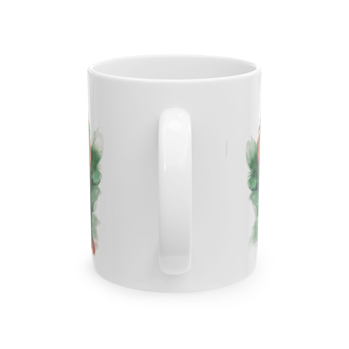 Festive Christmas Dog Ceramic Mug  11oz   Item #668206