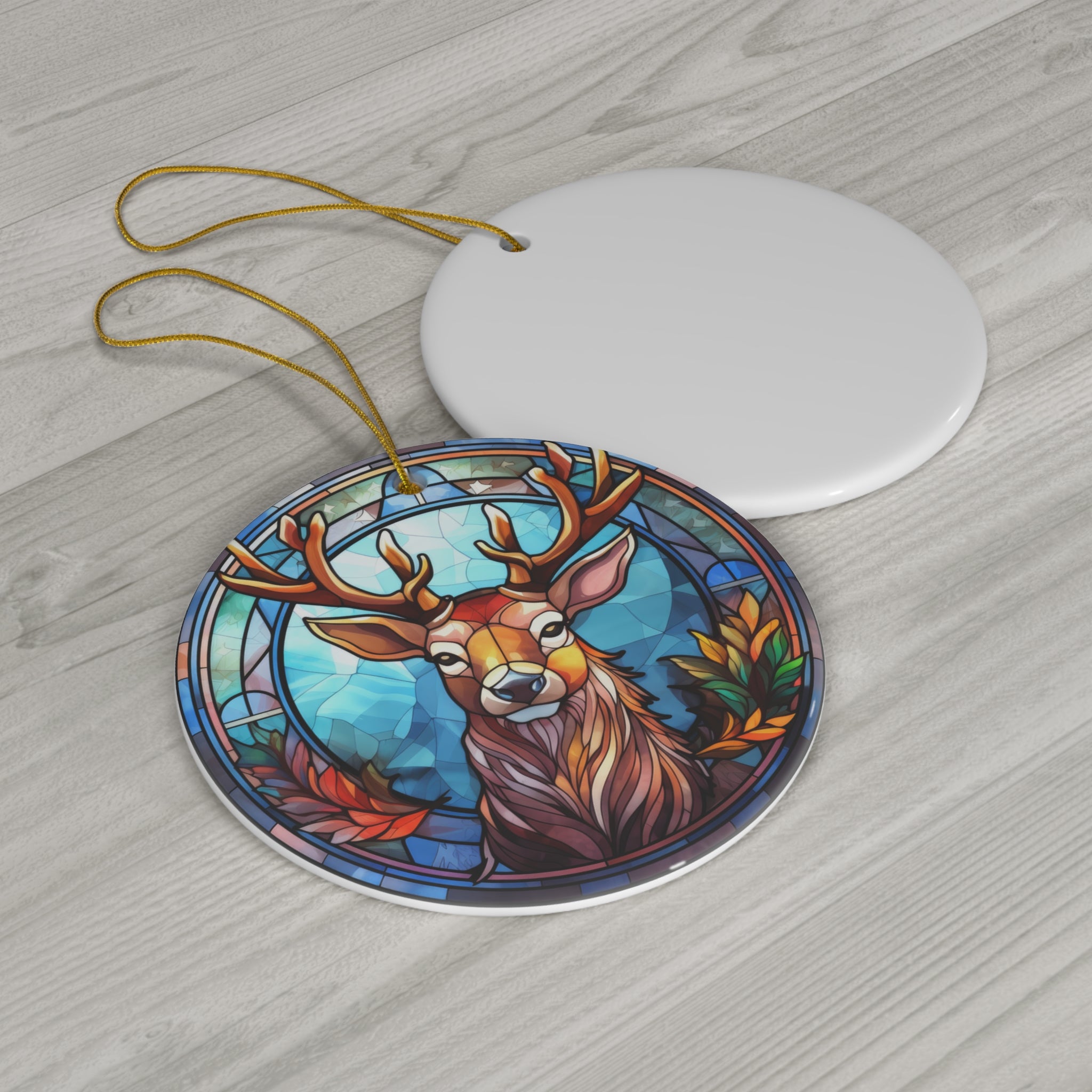 Dog Ceramic Disc Ornament          Item #9316851