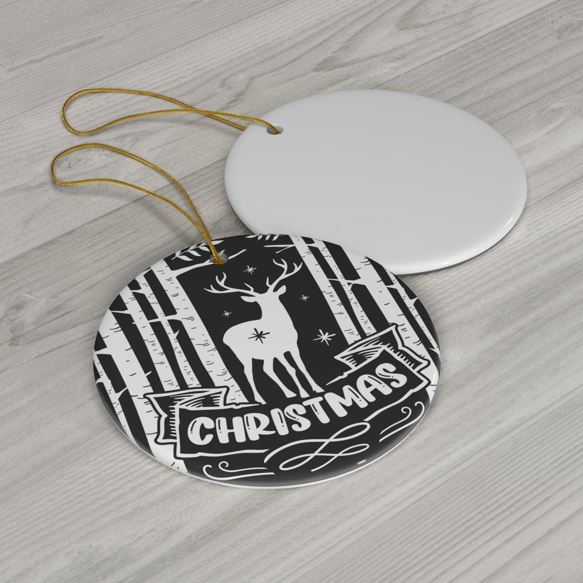 Christmas Ceramic Disc Ornament         Item #817236