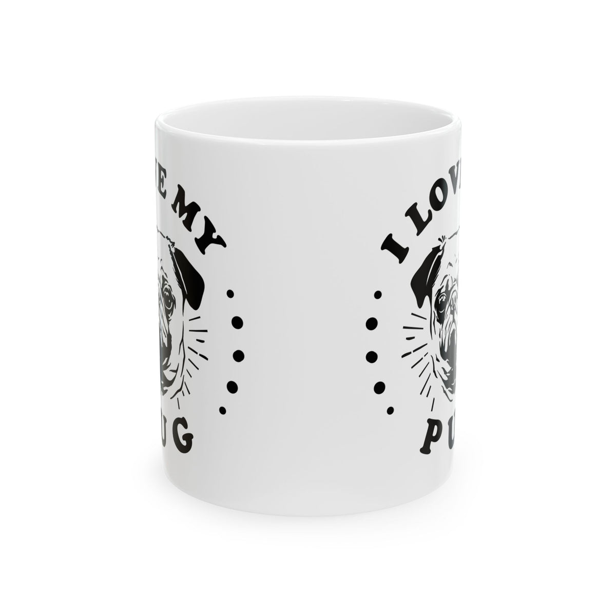 Copy of Love Is A Four Legged Word Ceramic Mug — Pet Coffee Cup 11oz   Item #777953