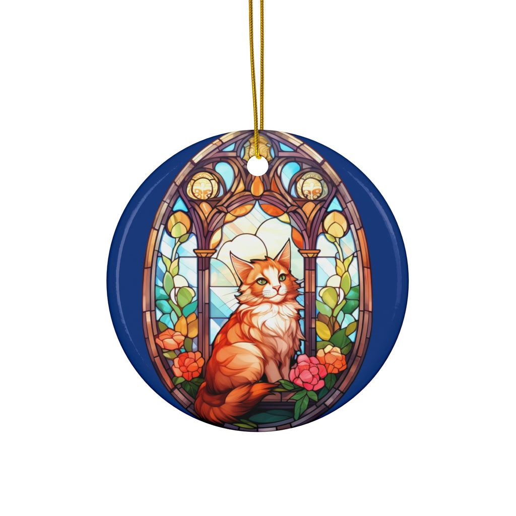 Cat Ceramic Ornament          Item #6885941 - Buckshot's Bargain Barn