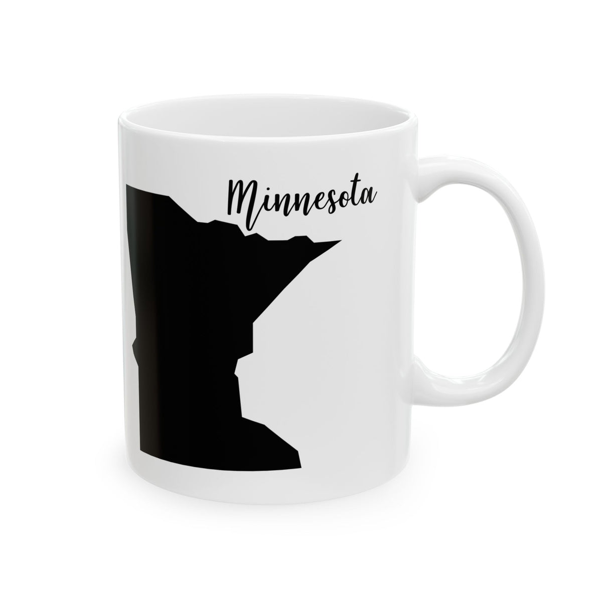 Minnesota State Silhouette Ceramic Mug – 11oz    Item #508473