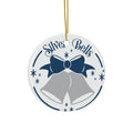 Silver Bells Ceramic Disc Ornament     Item #4280164 - Buckshot's Bargain Barn