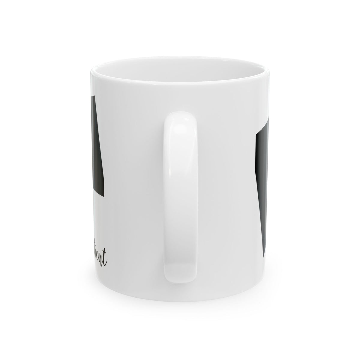 Connecticut State Silhouette Ceramic Mug – 11oz    Item #960508